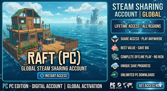 Raft (PC) - Steam Sharing Account | GLOBAL