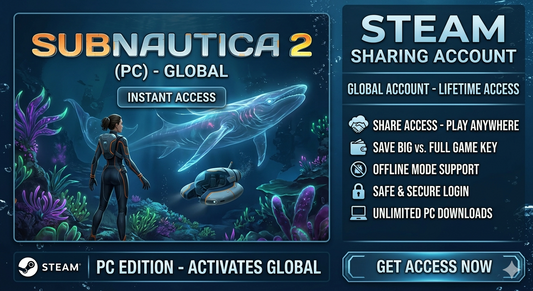 Subnautica 2 (PC) - Steam Sharing Account | GLOBAL